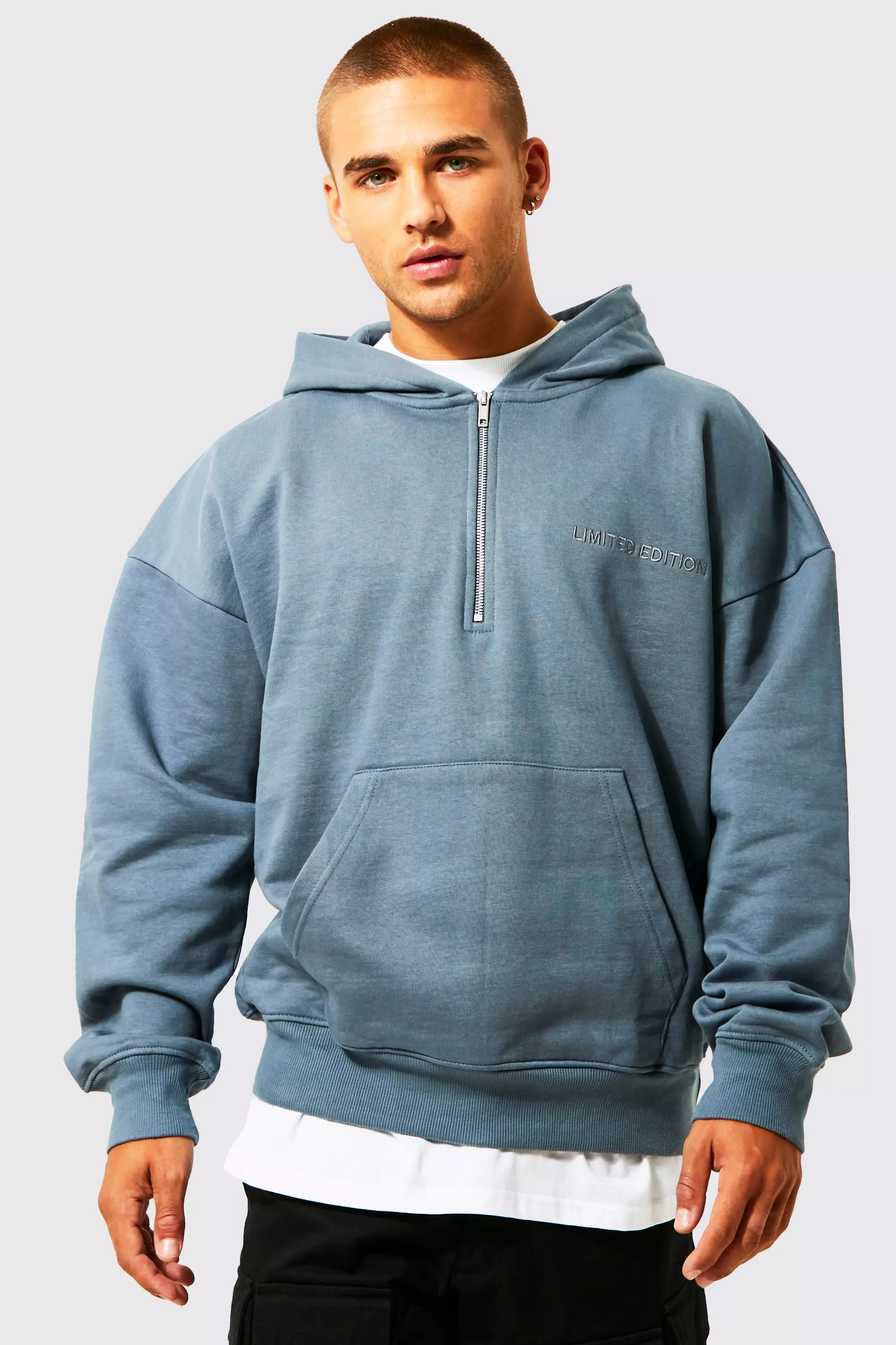 Sweatshirts with half zipper sale